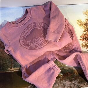 Roots Kids Matching Set in Pink